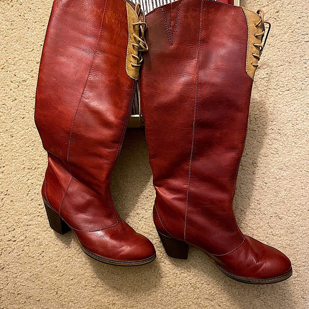 Anthropologie Holding High Tide Boots Size EU38/US8